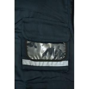 Gilet da lavoro socim power con portabadge blu navy