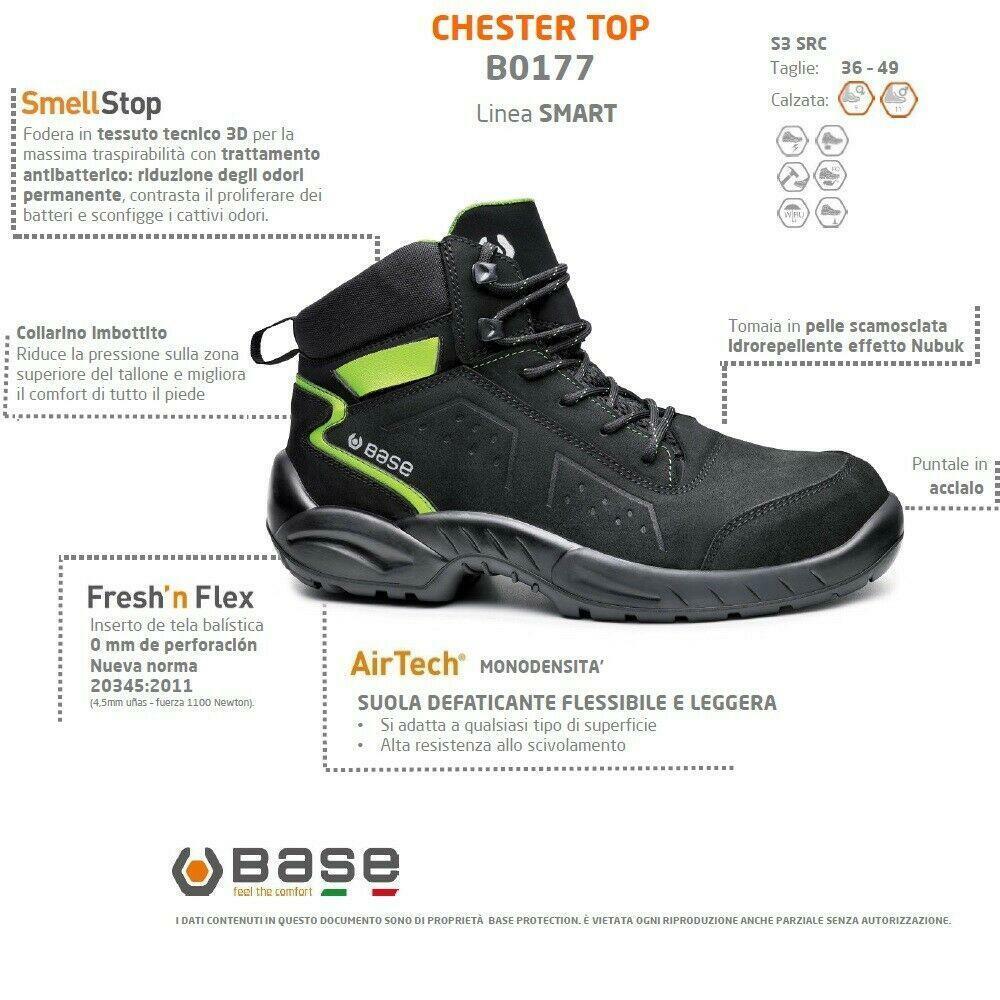 base protection scarpa antinfortunistica base chester top alta s3 src - foto 3