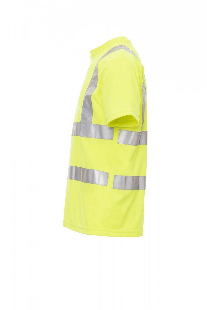 payper t-shirt da lavoro payper avenue gialla alta visibilità
