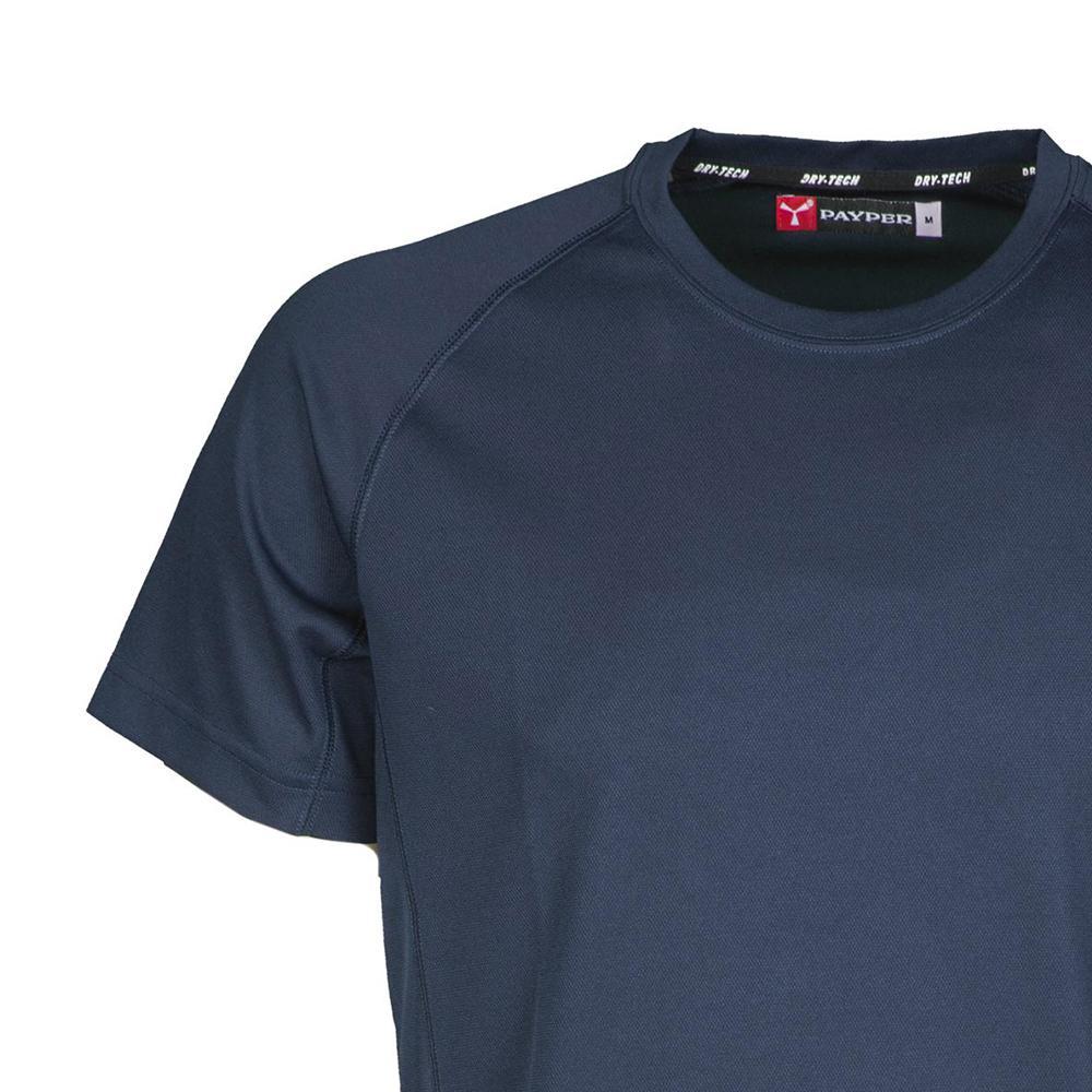 T-Shirt_Payper_Runner_Blu_Navy_Manica