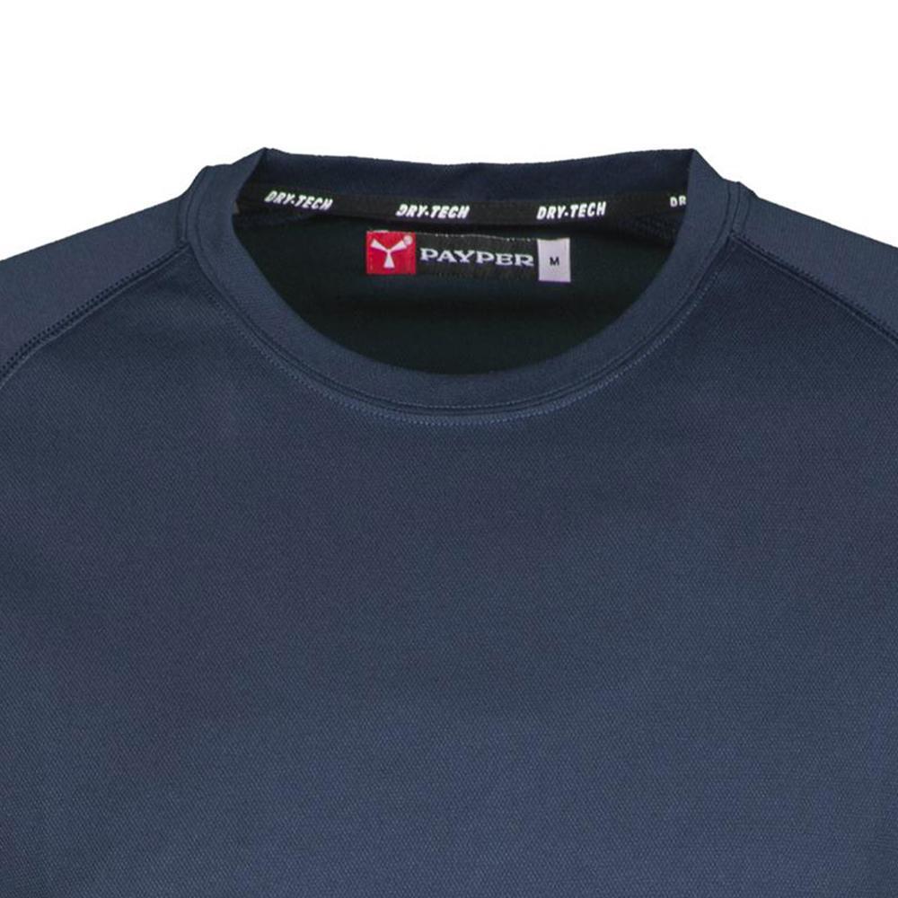 T-Shirt_Payper_Runner_Blu_Navy_Collo