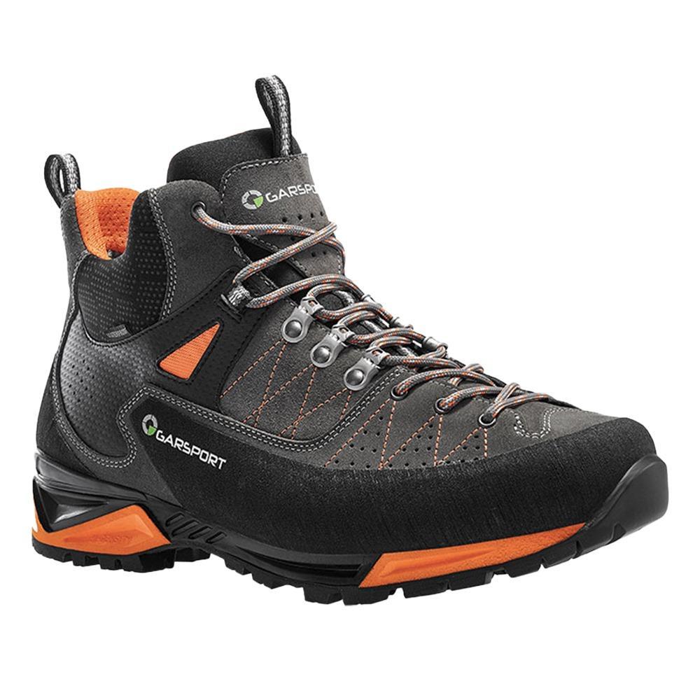 carpone Garsport Mountain Tech Mid WP Antracite-Arancio u00e8 perfetto per gli amanti delle escursioni e delle attivitu00e0 outdoor