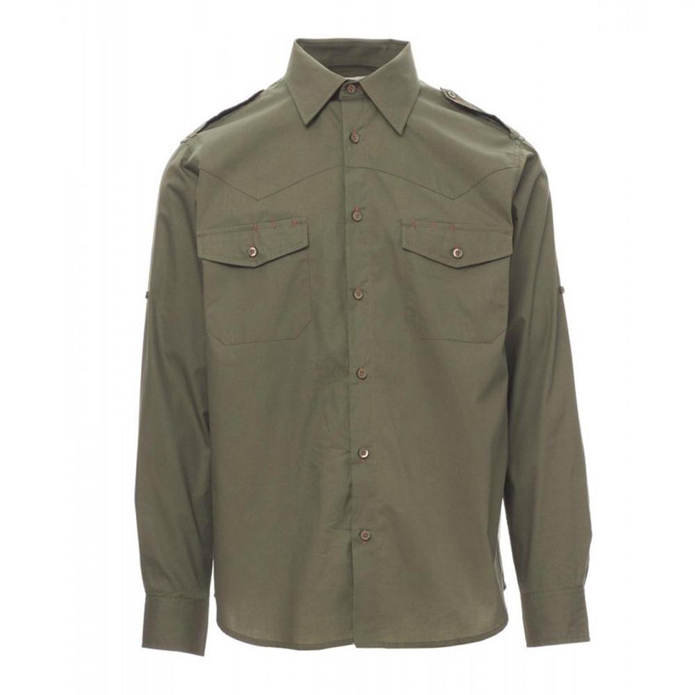 La Camicia da Lavoro Payper Trophy Verde Army u00e8 la scelta ideale per chi cerca un capo di abbigliamento resistente, comodo e pratico per il lavoro.