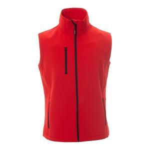 Gilet  glasgow softshell rosso