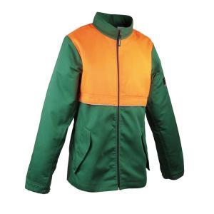 Giacca saw brake verde-arancio