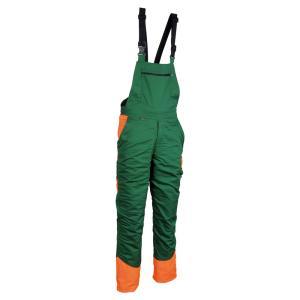 Pettorina forestale  secure cut verde-arancio