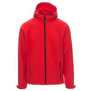 Giubbotto  gale softshell rosso.