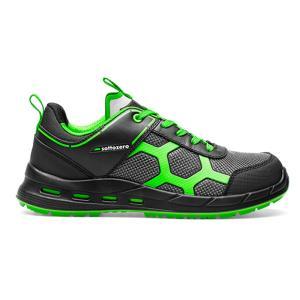 Scarpa antinfortunistica  ufo s1ps bassa. nero - verde