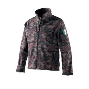 Giacca softshell  clash mimetico