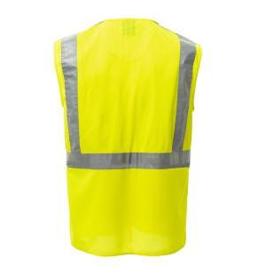 Gilet alta visibilita'  extra mesh. giallo fluo