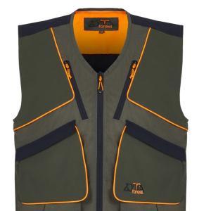 Gilet da caccia  flaming verde arancio