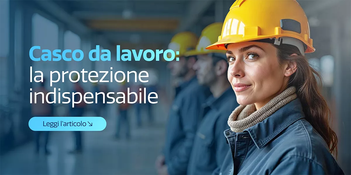 Protezione del capo: caschi e accessori per la sicurezza sul lavoro