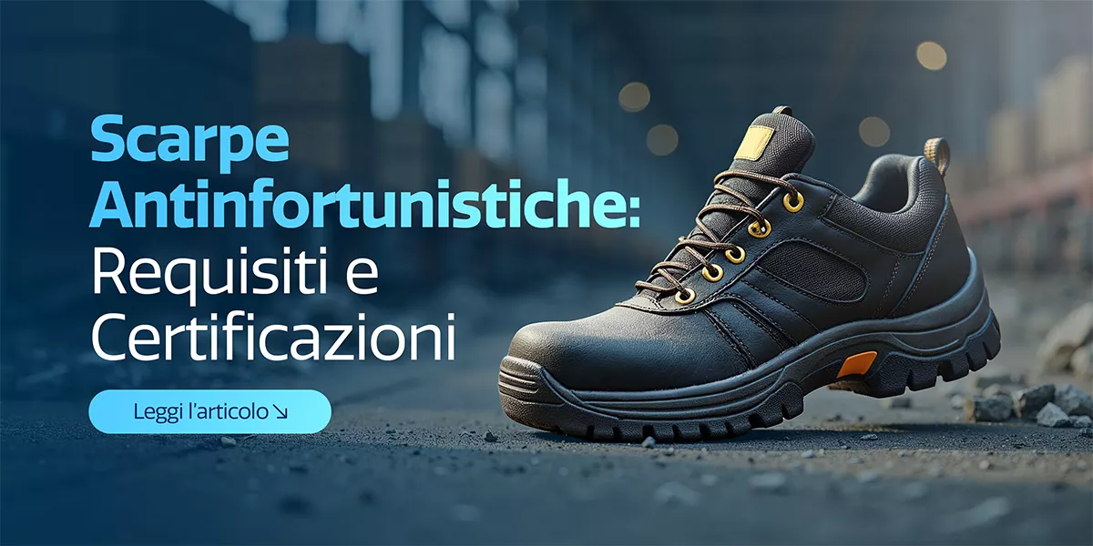 Scarpe antinfortunistiche: guida alle normative S1P e S3 per la sicurezza sul lavoro